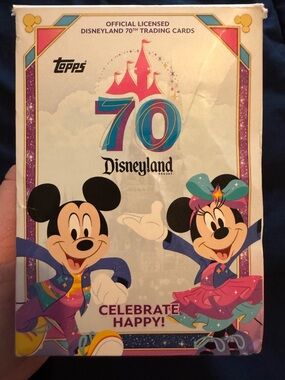 Topps Disneyland 70 Trading Cards MYSTERY PULL OF 6 CARDS